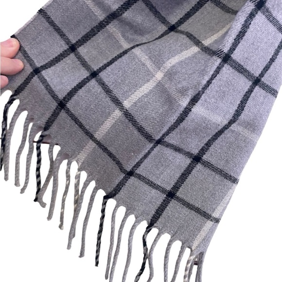 Calvin Klein Gray Flannel Scarf - Picture 7 of 8